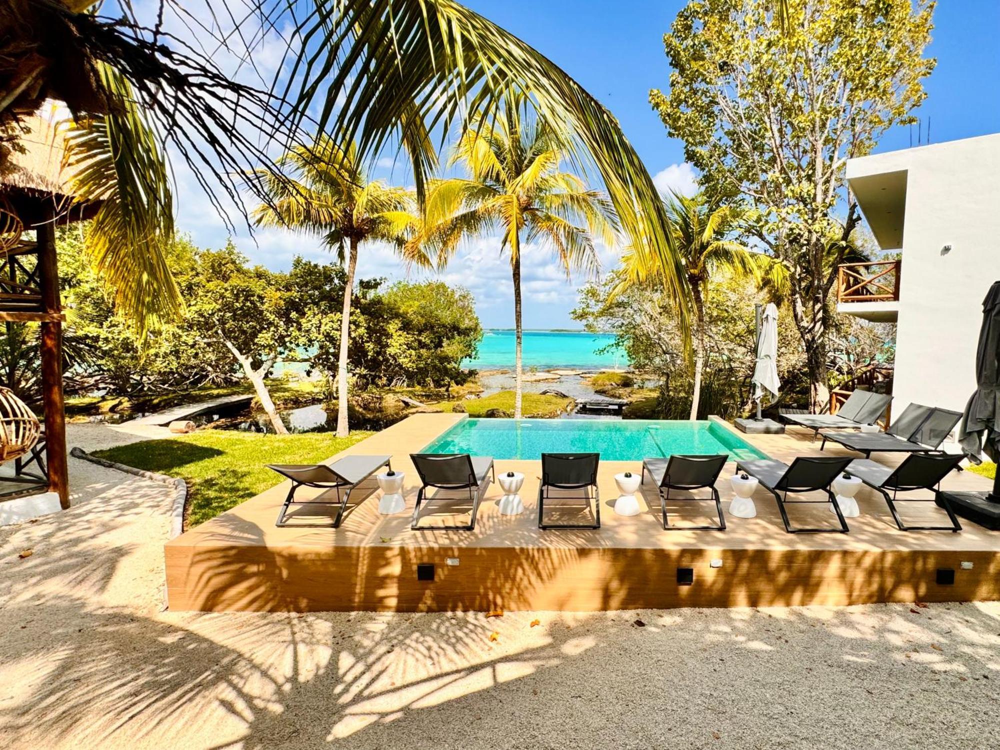 Azulea Bacalar Hotel & Spa - Lagoon Front (Adults Only) Exteriér fotografie