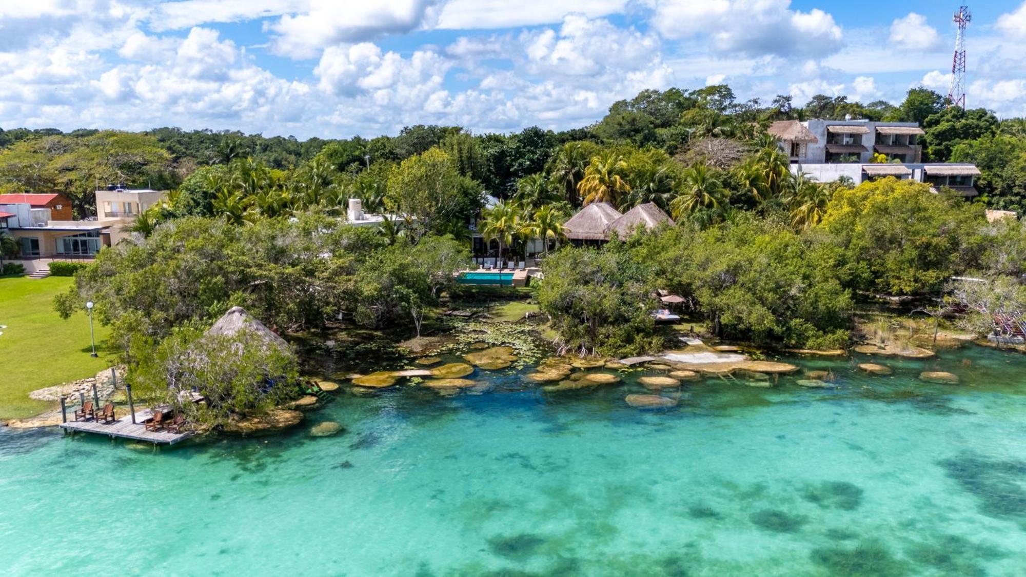 Azulea Bacalar Hotel & Spa - Lagoon Front (Adults Only) Exteriér fotografie